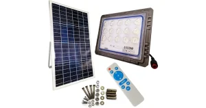 Faro a LED con pannello solare 1000w