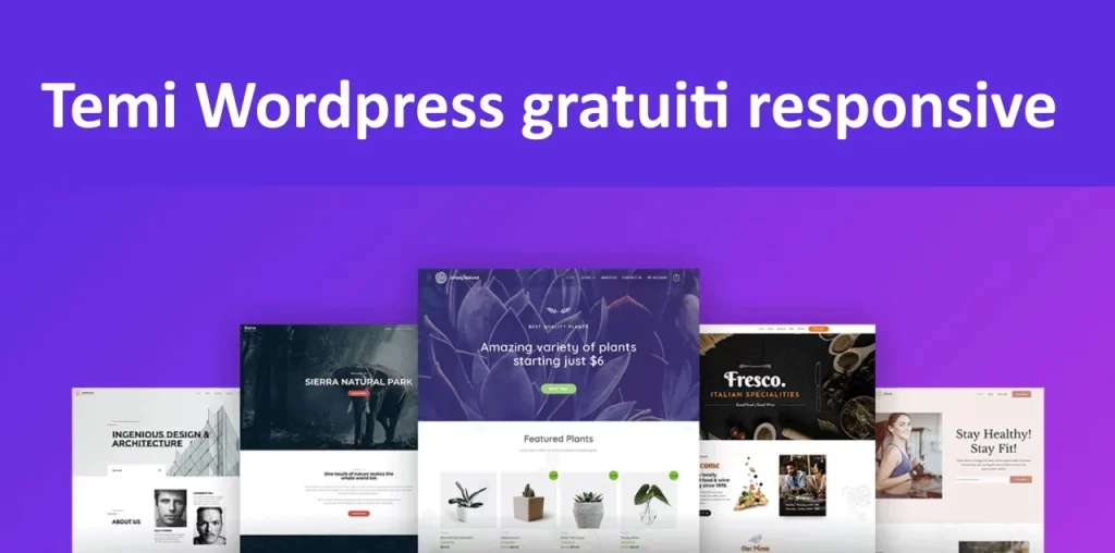 Temi Wordpress gratuiti responsive