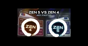AMD Zen 5 è il 40% più veloce di Zen 4